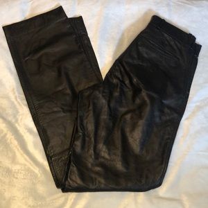 Vintage Leather “mom” jean